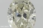 (HRD) 1.01CT OVALSLIPT NATURLIG DIAMANT. L/SI2.